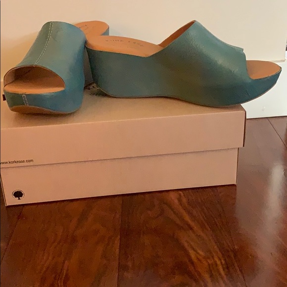 KorkEase Shoes Korkease Greer Light Blue Sandals Poshmark